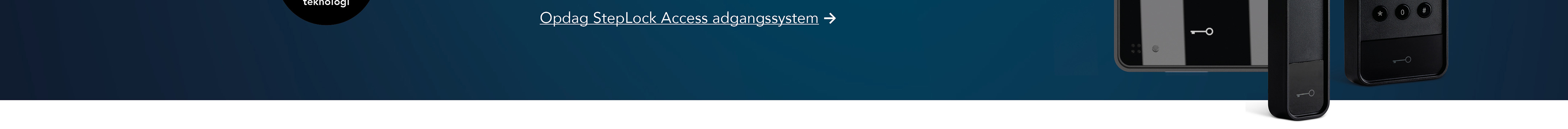 Opdag StepLock Access adgangssytem DK Opdag StepLock Access adgangssytem DK