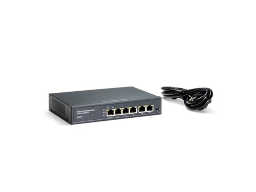 STEP PoE+ switch med 4 porte ST2081 STEP PoE+ switch med 4 porte ST2081