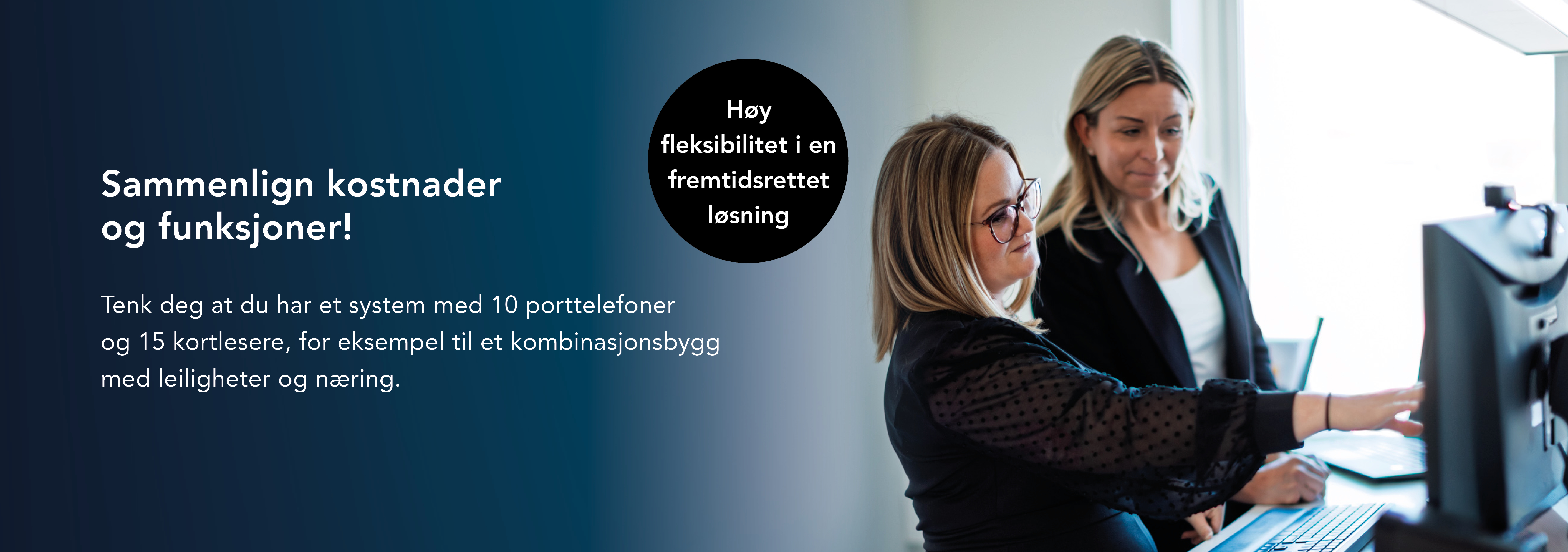 Sammenlign kostnader Sammenlign kostnader