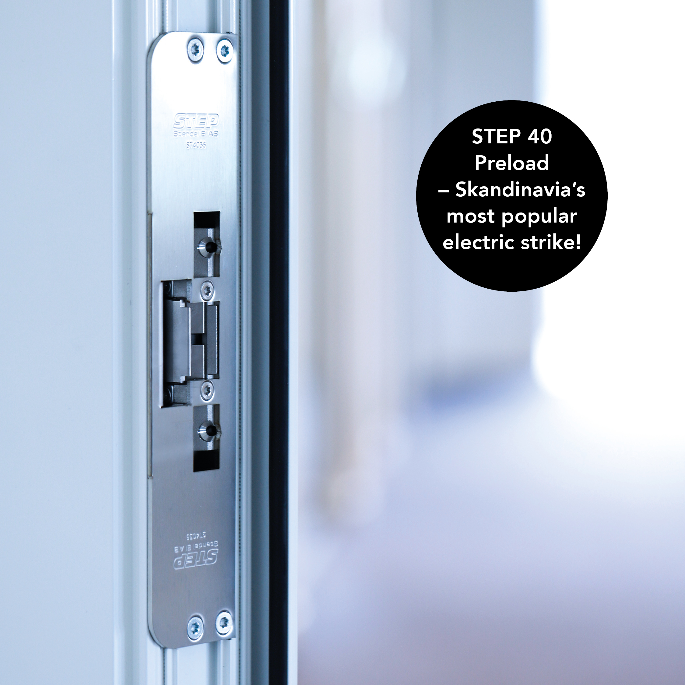 STEP 40 Preload mounted in frame STEP 40 Preload mounted in frame